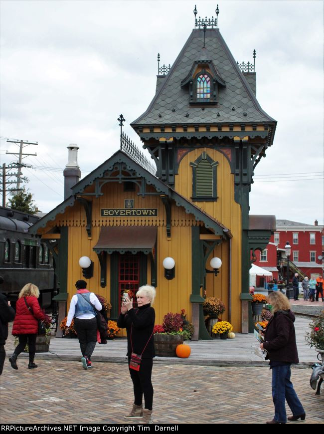 A unique station building